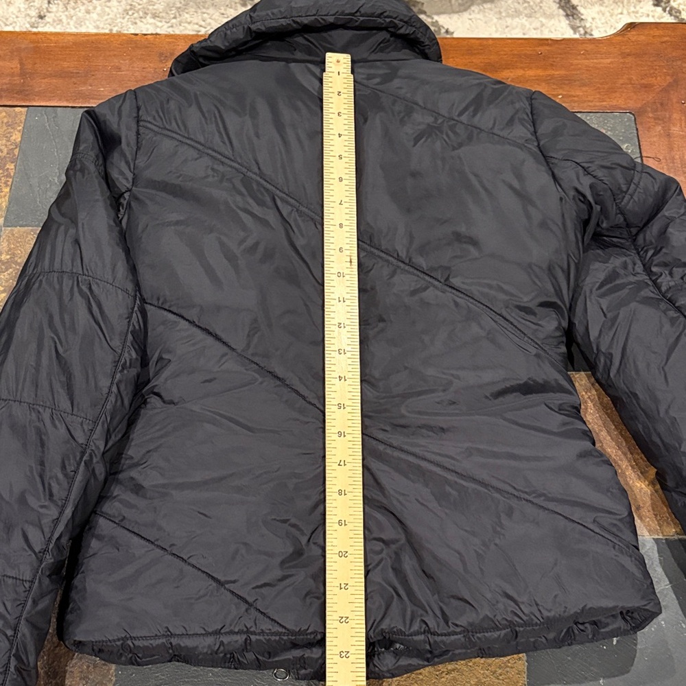 Spyder Women's Sleek Black Puffer Jacket w/ thinsulate size S/P - Picture 4 of 8
